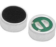 1961 m. # Kondensatorinis mikrofonas 36–40 dB, skersmuo = 6 mm, aukštis = 2,7 mm
