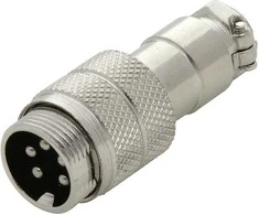 20-100# 5 kontaktų cb mikrofono lizdas kabeliui