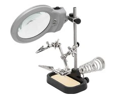 Blow Oem Plokštės laikiklis litavimui su lupa + kempinė