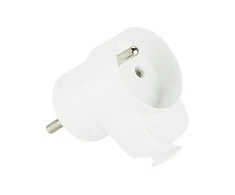 Blow 2382# Baltas kampinis kištukas wt-16g su elektros lizdu