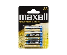 Baterijos Maxell AA LR6 Super 4 Vnt.