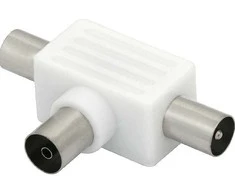 3214# Antenos skirstytuvas: 2 lizdo indukcinis kištukas atvirkštinis/ii`