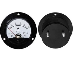 Blow Analoginis ampermetras apvalus 10A