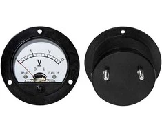 Blow Analoginis matuoklis 15V apvalus voltmetras