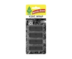Wunder Baum Blow WUNDER-TREE - Vent Wrap Juodas Ice 4vnt