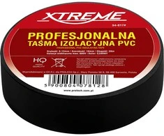 54-017# Lipni izoliacinė juosta 0,13 mm / 19 mm / 20 m, profesionali