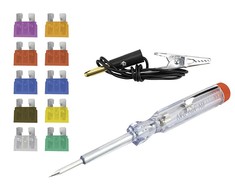 Blow Automobilio saugiklių rinkinys 10 vnt + testas