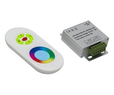 Blow RGB LED juostų valdiklis su nuotolinio valdymo pulteliu