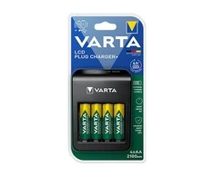 Blow 75-474# Įkroviklis lcd plug+4xaa 2100mah varta 56706`