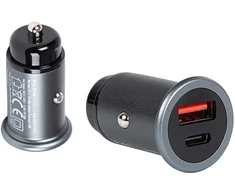 Blow Automobilinis pakrovėjas su USB+USB-C lizdu 30W G30C