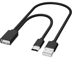 Blow USB adapteris USB A lizdas - USB kištukas + micro USB kištuko laidas