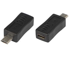 75-998# USB adapteris „microUSB“ lizdas-„microUSB“ kištukas