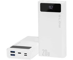81-148# Blow Išorinė baterija 20000mAh QC+PD PB20E balta