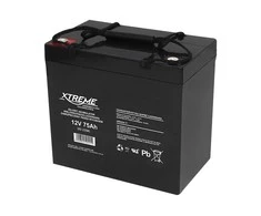 82-229# Pūt Gelio baterija 12V 75Ah XTREME