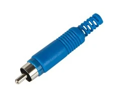 Blow Oem RCA kištukas (Cinch) mėlynas HQ - 20vnt