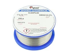 Blow 9411# Alavas 0,70/250 g/litavimo lydmetalis lc60-sw26 cilindras