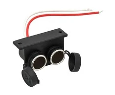 Blow Automobilio uždegimo lizdas 2xHerm.12/24V