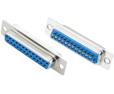 9724# D-sub db25(f) kabelio lizdas lituotas