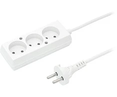 Jonex Przedłużacz 3-gniazda b/u 10A 3m /OMY 2x1/ balta PS-360 T-105320