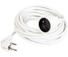 Blow PR-160 prailgintuvas, 1 lizdas su įžeminimu, 10 m, baltas (3x1.5 mm)