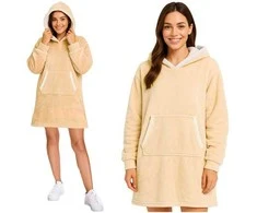 Bluza XXL - koc smėlio spalva Ruhhy 26146