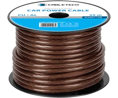 Cabletech 4Ga OD10mm CU+AL automobilinis kabelis