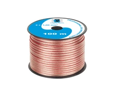 Cabletech Kolonėlių kabelis CCA 1.0mm 1m