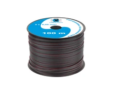 Cabletech OEM CCA kabelis 2x0.50 1m