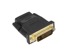 Cabletech Adapterio jungtis DVI kištukas (24+1) dviguba jungtis - HDMI lizdas