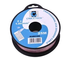 Cabletech CCA garsiakalbio kabelis 1.0 mm 25M