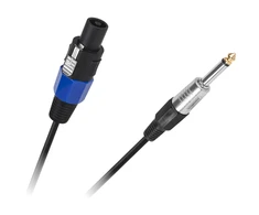 Cabletech Kabelio JACK 6.3 kištukas - STC kištukas 5 m HQ