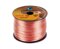 Cabletech Laidas kolonėlėms 2x0.2mm² skaidrus, OFC varinis