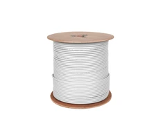 Cabletech Koaksialinis kabelis F690BV Balta ritė 305 m