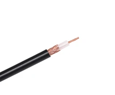 Cabletech Koaksialinis kabelis H1000 50 omų, 100 m juodas