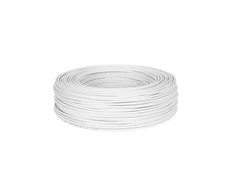 Cabletech Koaksialinis kabelis RG59 varinis 75om, Ø5.7mm, baltas