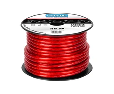 Cabletech Automobilio kabelis 6Ga OD8mm CU 25m