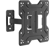 Cabletech laikiklis sienai 23-43 colių juoda LPA41-221 (vertikalus ir horizontalus reguliavimas)