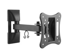Cabletech Sieninis laikiklis 13-27 colių juodas LPA51-111 (vertikalus ir horizontalus reguliavimas)