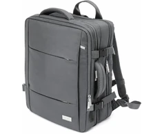 Camry CR 6881 dark pilkas Kuprinė biznesowo-sportowy on-board free size 40x20x30 cm, 24l, 3 komory, 13 kieszeni, laptop 15,6 cali