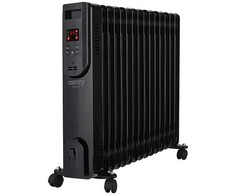 Camry | Alyvos pripildytas radiatorius su nuotolinio valdymo pulteliu | CR 7820 | Alyva užpildytas radiatorius | 2500 W | Galios lygių skaičius 3 | Juodas