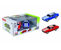 Carrera „Trauk ir važiuok“ transporto priemonės „Ford Mustang 67“ dviejų dalių rinkinys