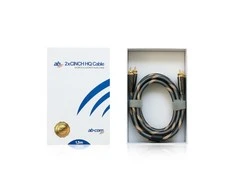 Ab Com Kabelis AB HQ 2xCINCH 1,5m