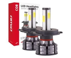 LED žibintų lemputės COB Series H4 AMiO-02843