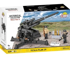 Cobi Klocki 10,5 cm priešlėktuvinės gynybos blokai 39 339 blokai