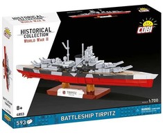 Cobi Klocki Karinis laivas „Tirpitz“ 593 blokai