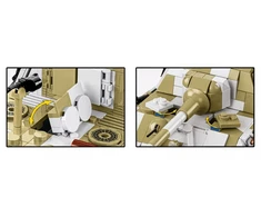 Cobi Klocki panzerjager tiger ausf.b 1371 elementy