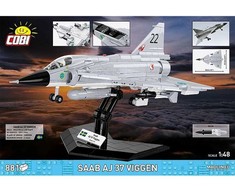 Cobi Klocki Saab aj 37 viggen blokeliai 881 vnt