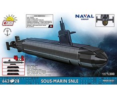 Cobi Klocki sous-marin snle 643 klocki