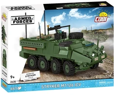 Cobi Konstruktoriaus kaladėlės Stryker M1126 ICV 661 vnt.