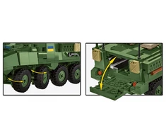 Cobi Konstruktoriaus kaladėlės Stryker M1126 ICV 661 vnt.